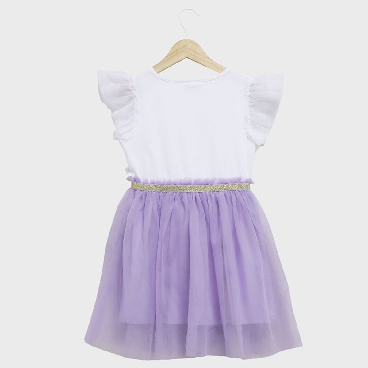 BLUEY - Vestido Tutu para Niña con Estampado corto de Algodón Bluey