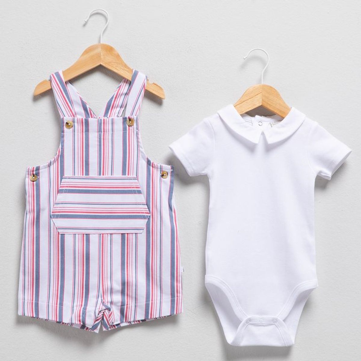 CONIGLIO - Enterizo para Bebé niño Sin mangas de Algodón Coniglio