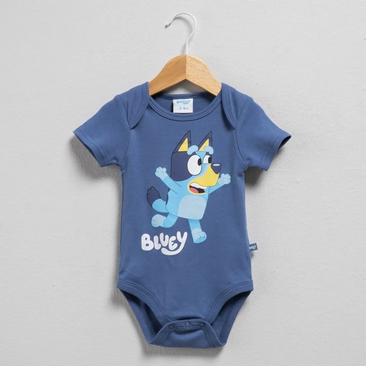 BLUEY - Bodies para Bebé niño pack de 3 unidades de Algodón Bluey