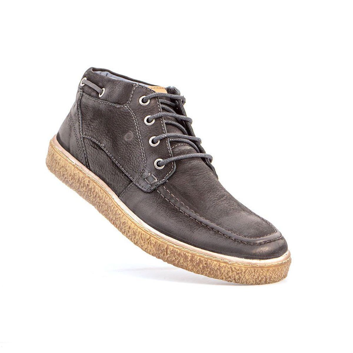 SOLLU - Zapatos sollu crepe boot preto