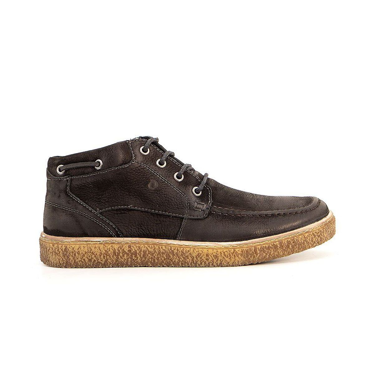 SOLLU - Zapatos sollu crepe boot preto