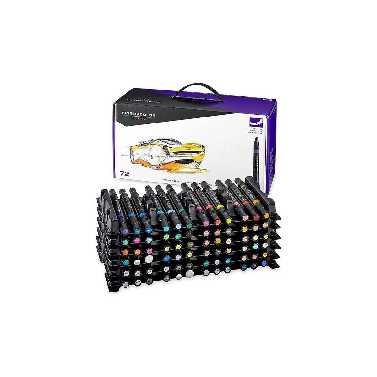 PRISMACOLOR - Kit Marcadores Lettering Prismacolor Doblepunta 72