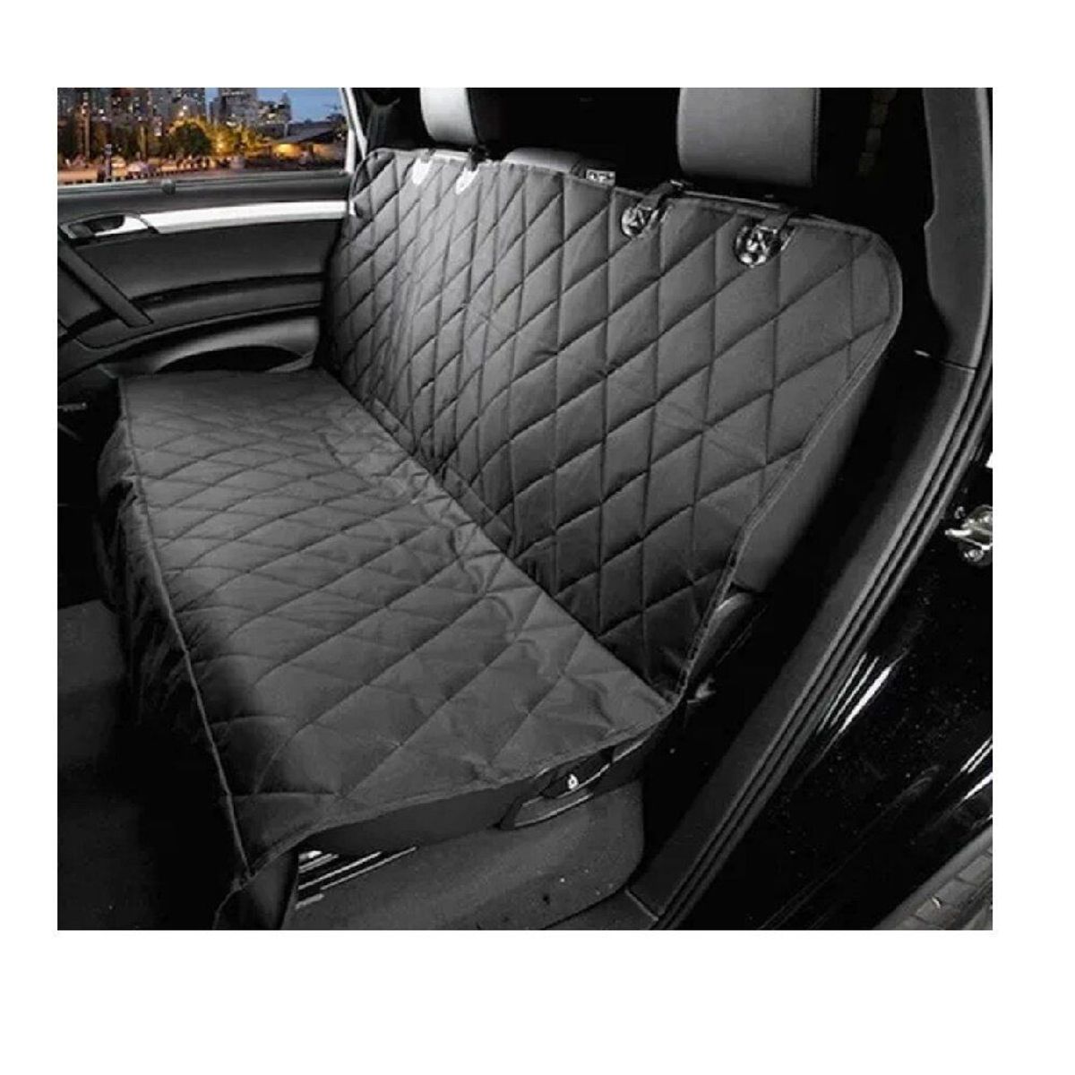 HAPPY BEAR - Protector silla trasera carro microfibra