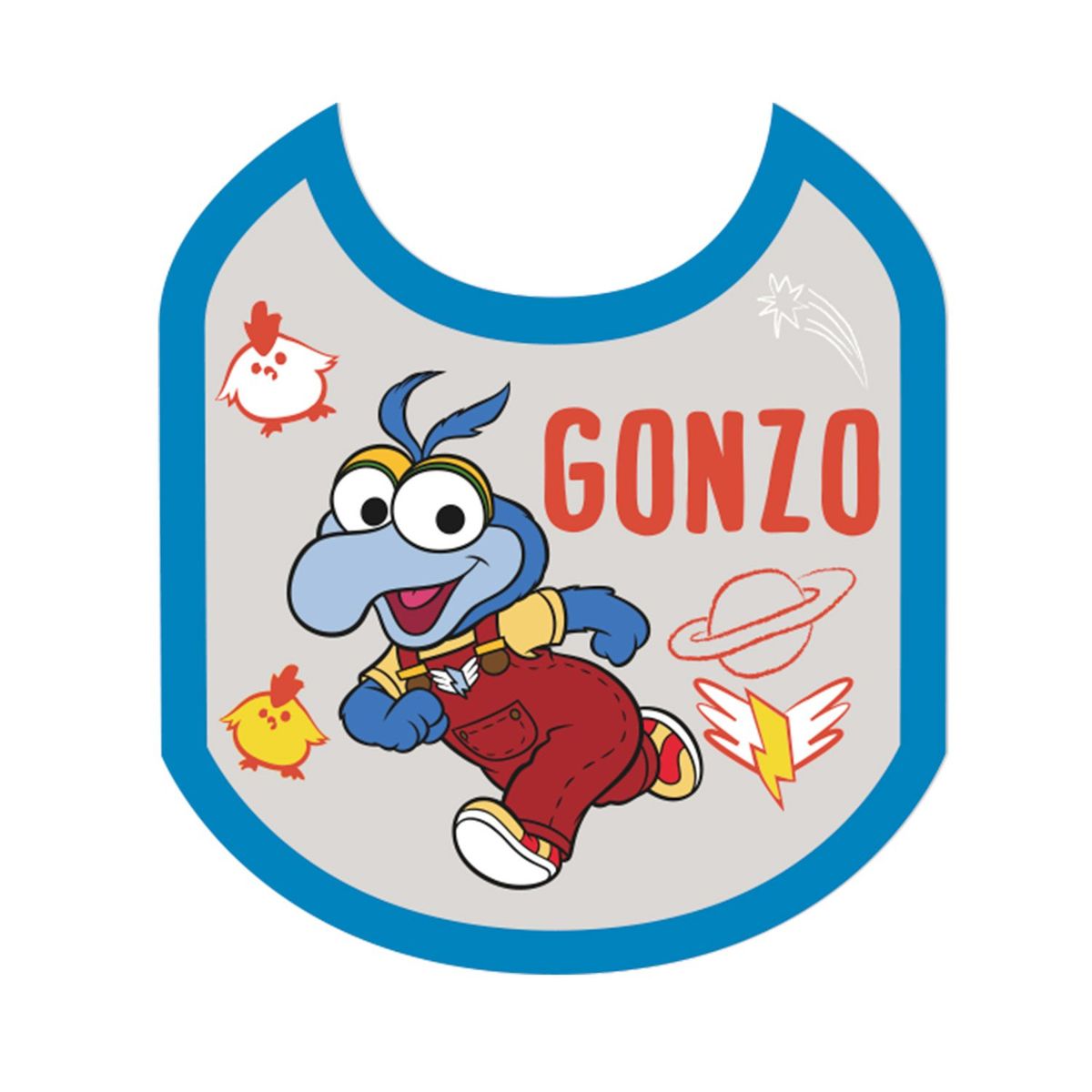 RONDA - Babero Pequeño Muppets Babies Niña