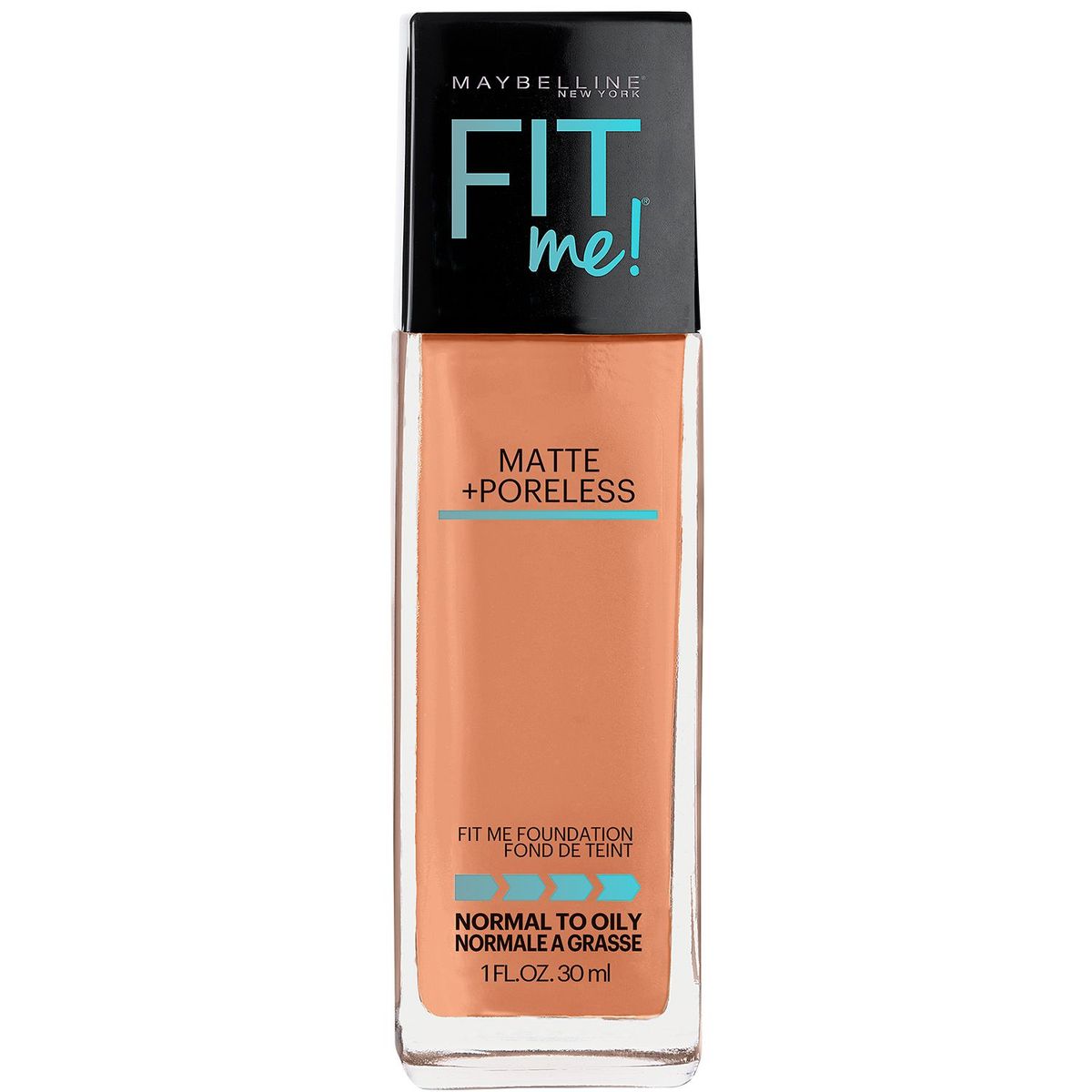 MAYBELLINE - Base de maquillaje Líquida Fit Me Matte Poreless Natural Buff Maybelline 30 ml
