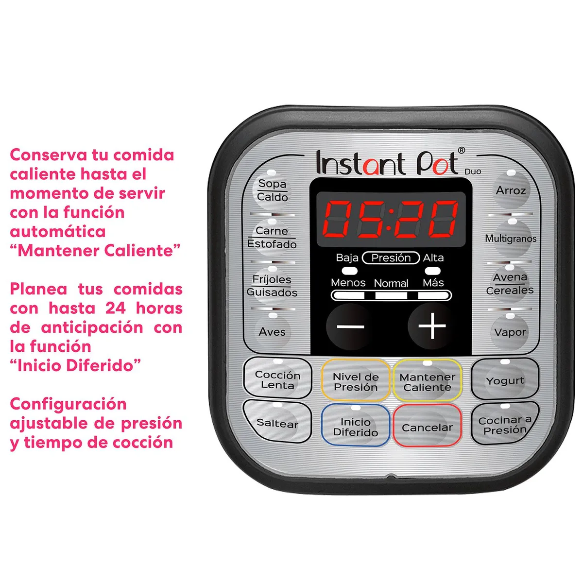 INSTANT POT - Olla Multifuncional Instant Pot Multifuncional Duo 5.7 litros