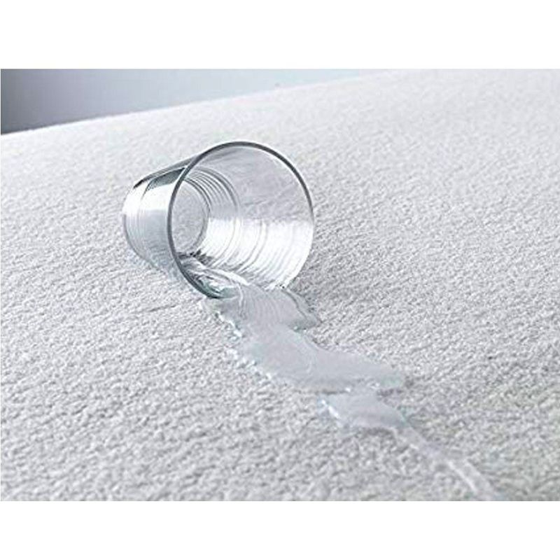 HOGARETO - Protector colchón impermeable cama queen