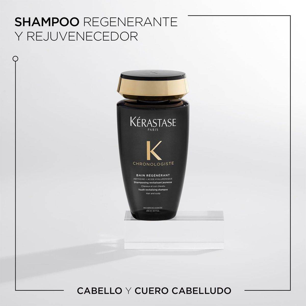 KERASTASE - Shampoo Kérastase Chronologiste Régénérant revitaliza antiedad 250ml