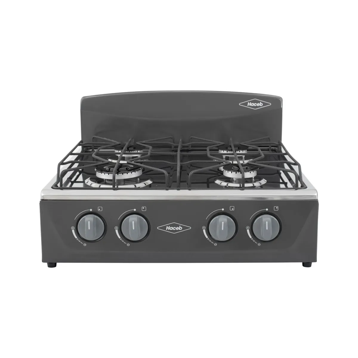 HACEB - Estufa de Mesa Haceb Avellana Torre Gas Natural Plata