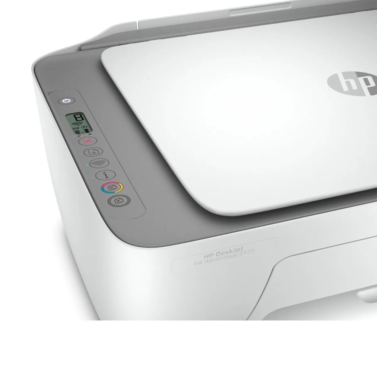 HP - Impresora Multifuncional HP DeskJet Ink Advantage 2775 Conexión por WIFI y Bluetooth Térmica a Color Compatible con Windows escaner y copiadora