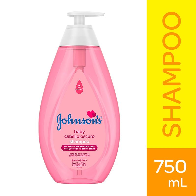 JOHNSONS BABY - Shampoo Johnson´s Baby Cabello Oscuro 750 ml