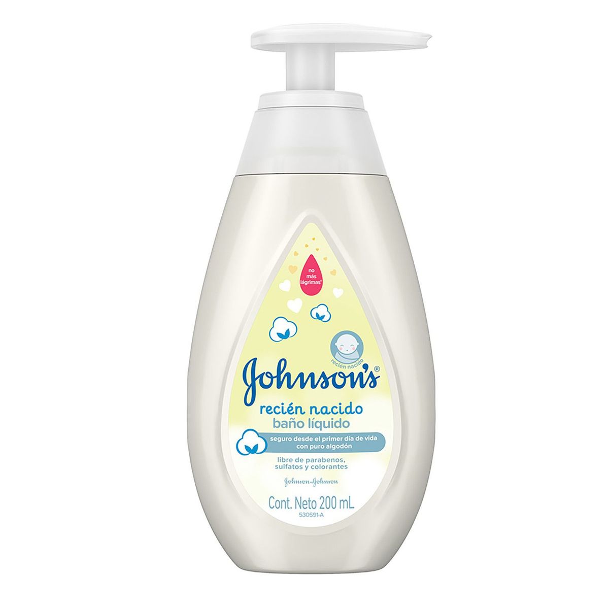 JOHNSONS BABY - Baño Líquido Johnson´s Baby Recién Nacido x 200 ml