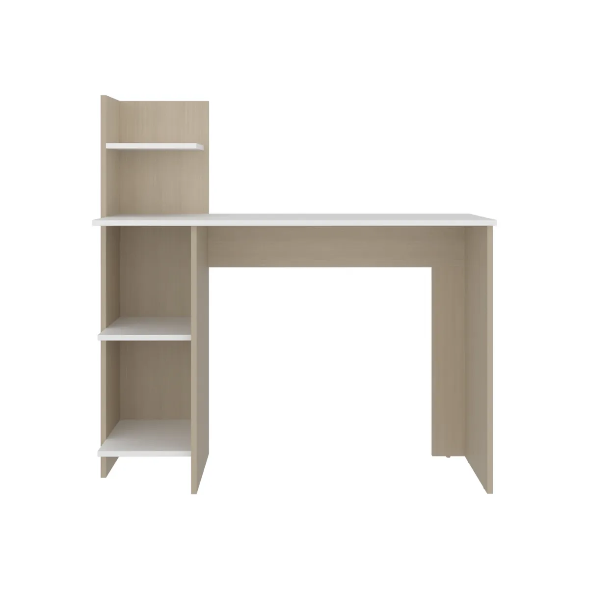 RTA MUEBLES - Escritorio Moderno 120 X 120 X 45 Cm Blanco Rta Design