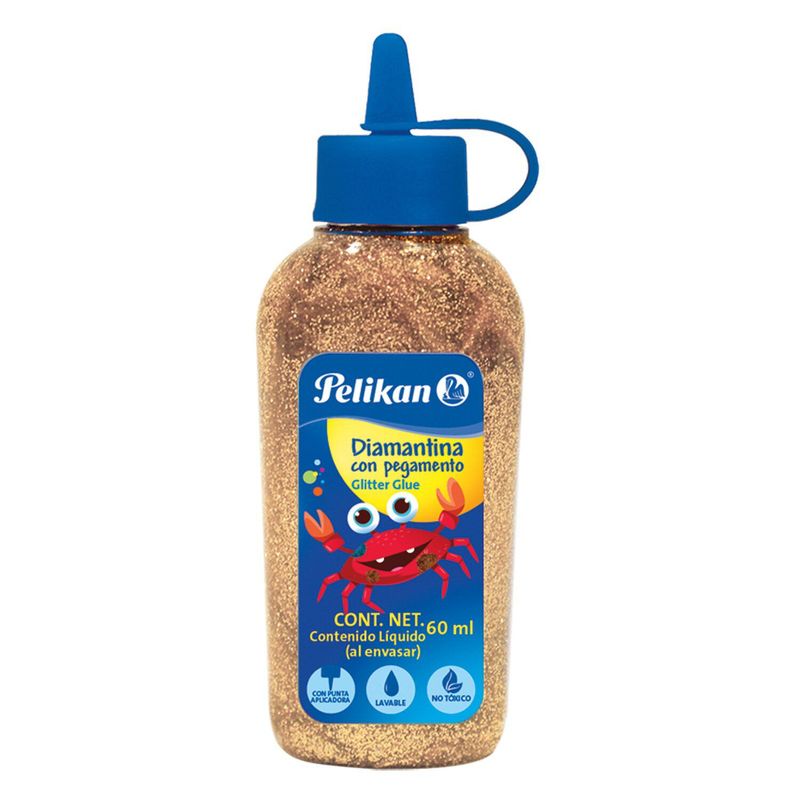PELIKAN - Diamantina Escarchada Liquida 60ml Oro Cl Pelikan