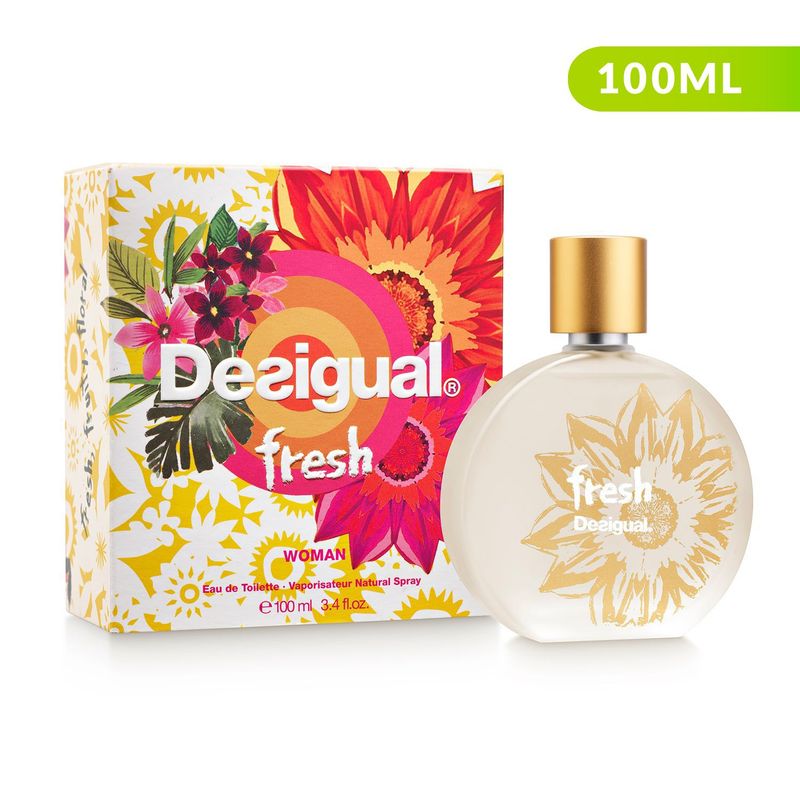 DESIGUAL - Perfume Desigual Fresh Mujer 100 ml EDT