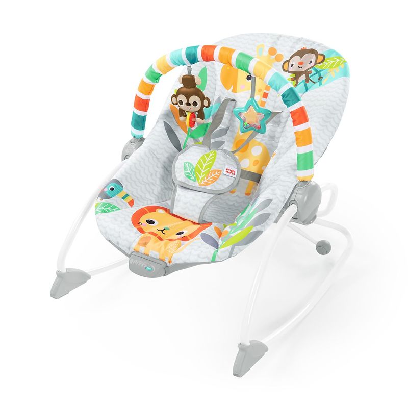 BRIGHT STARTS - Silla Mecedora Vibraodora Safari Rocker