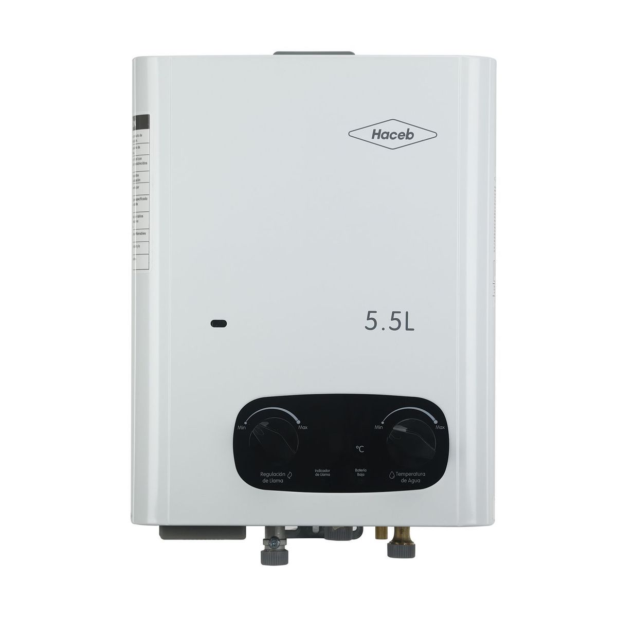 HACEB - Calentador de Paso Haceb BAM5.5LGNDISPB