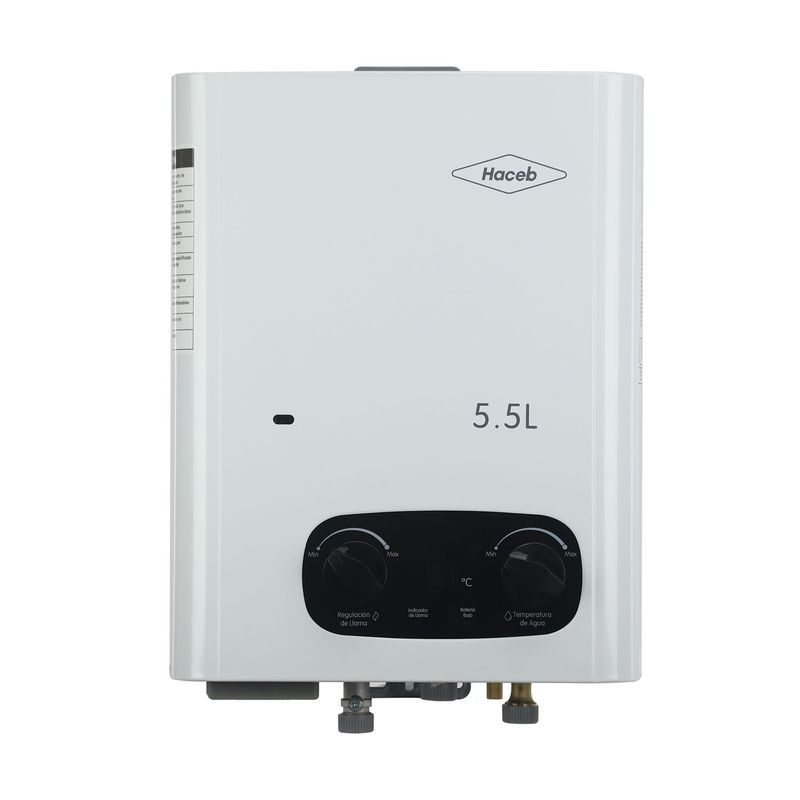 HACEB - Calentador de Paso Haceb BAM5.5LGNDISPB