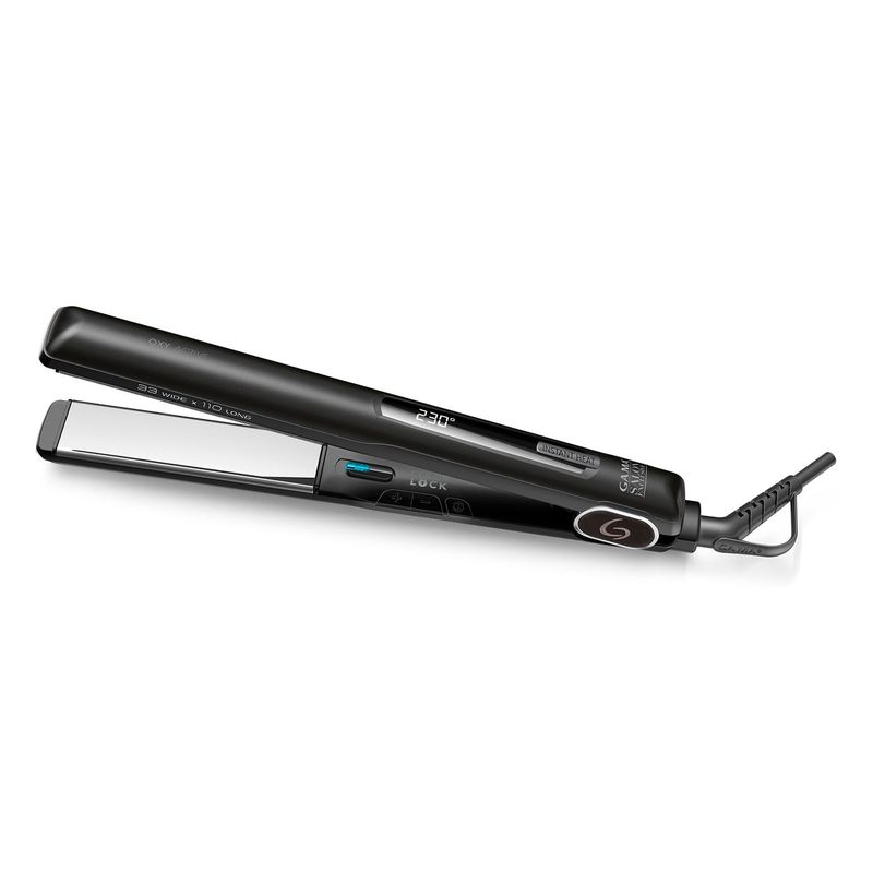 GAMA - Plancha para cabello Gama Se Gstyle Wl Oxy Active, plancha alisadora para el pelo con placas en Titanio | Control digital de temperatura