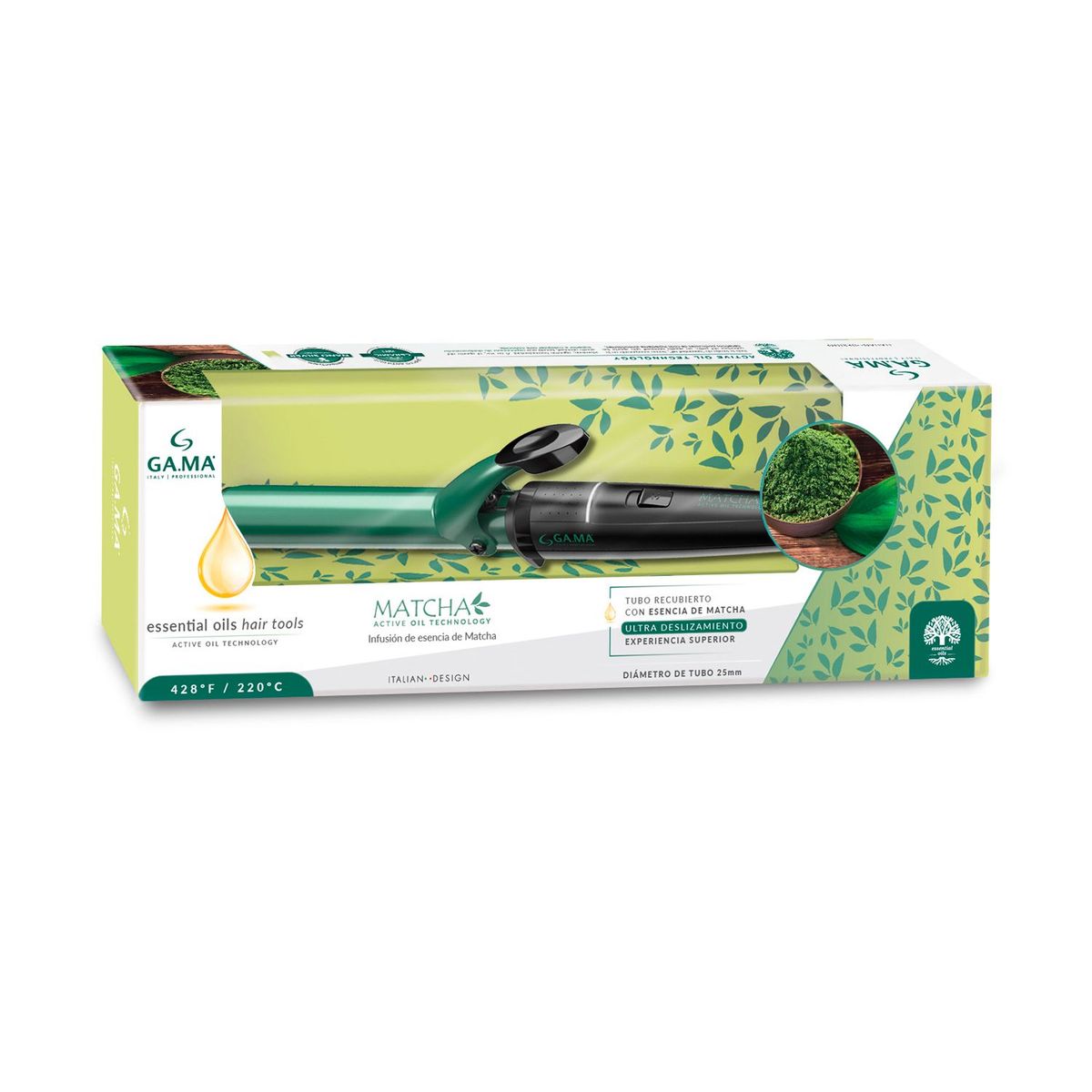 GAMA - Rizador de Pelo Gama Essencia Matcha