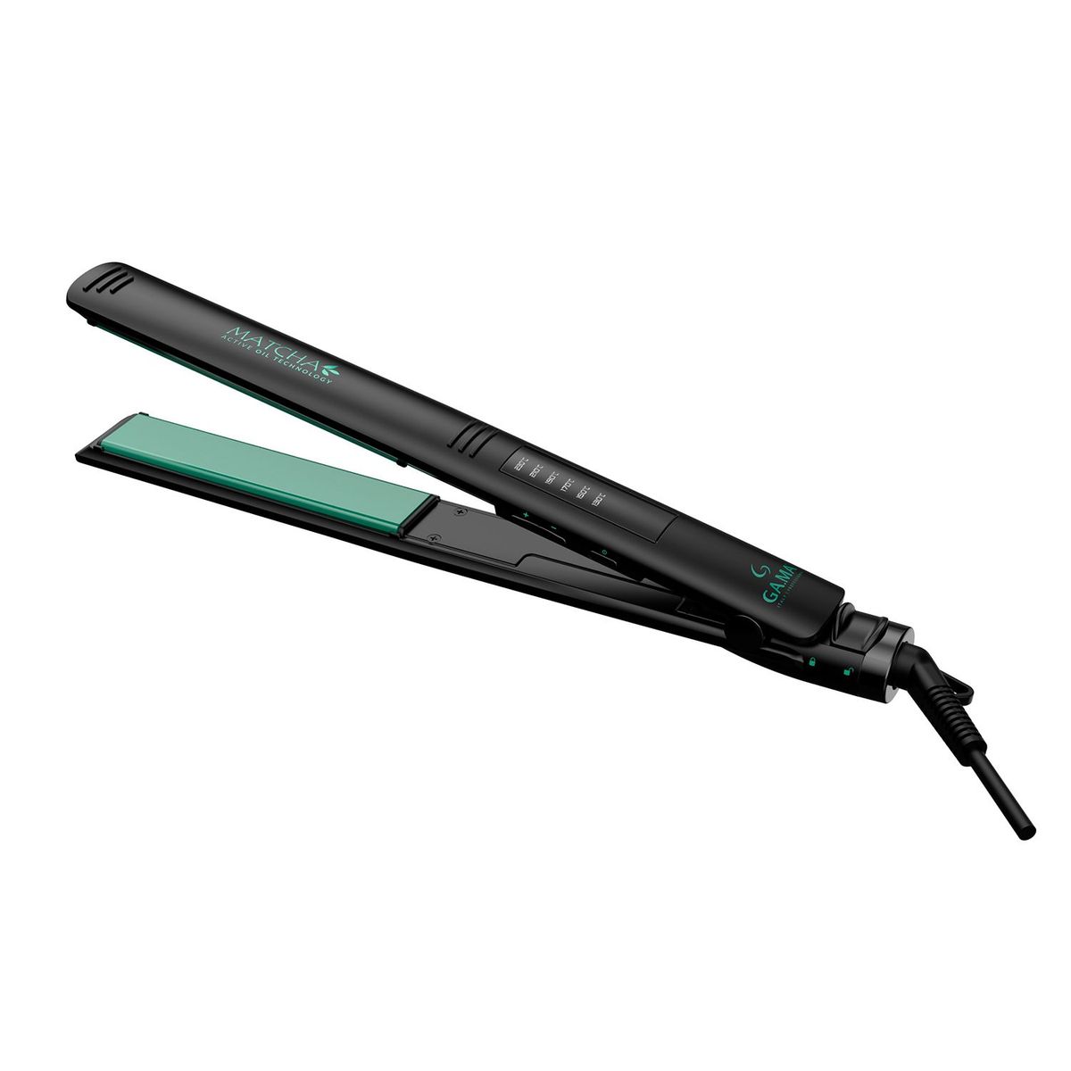 GAMA - Plancha para cabello Gama Led Essencia Matcha, plancha alisadora para el pelo con placas en cerámica