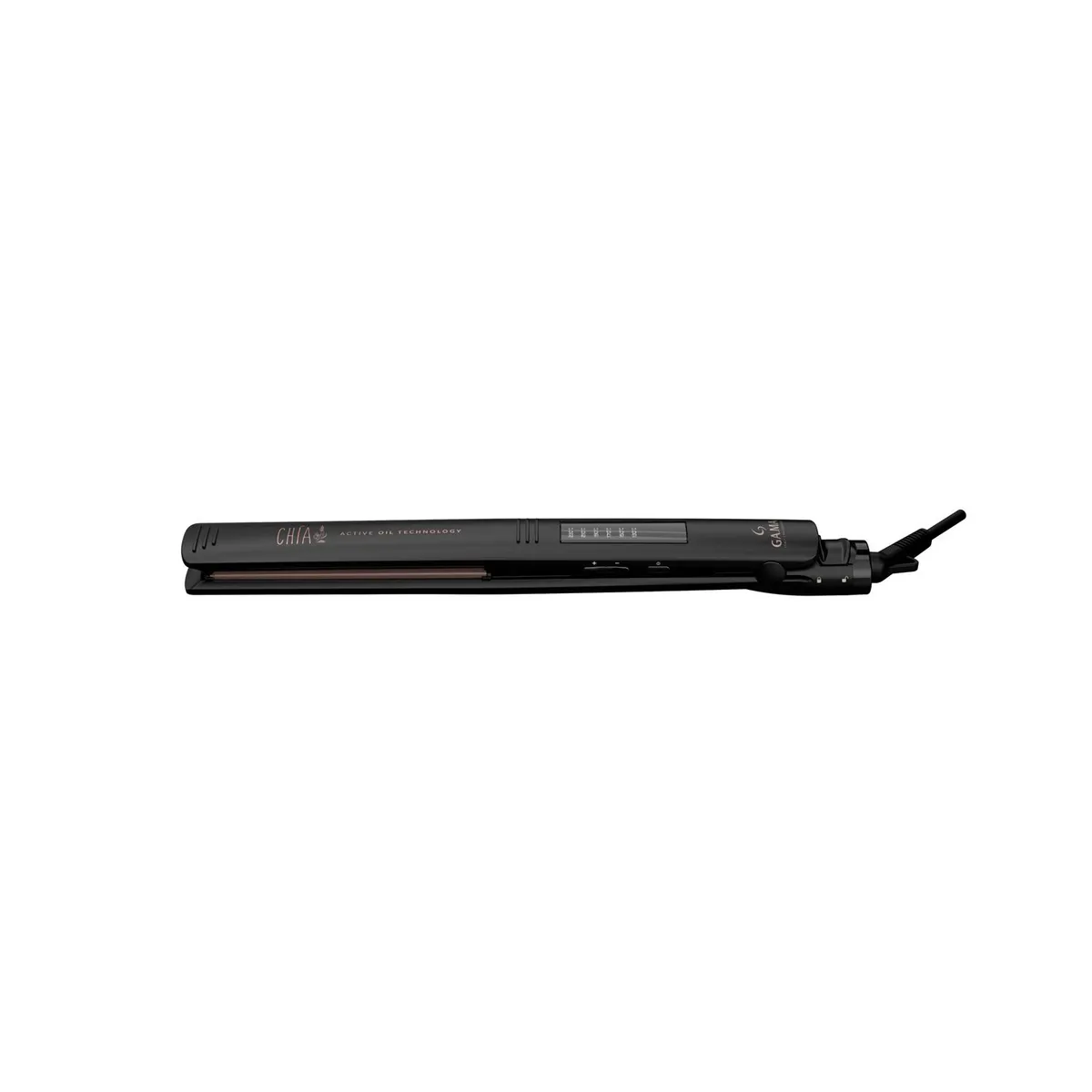 GAMA - Plancha para cabello Gama Led Essencia Chía, plancha alisadora para el pelo con placas en cerámica | Control digital de temperatura
