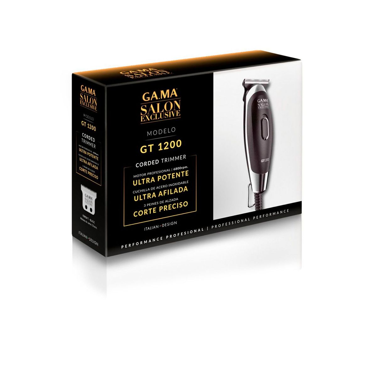 GAMA - Cortapelo Máquina Profesional Se Gt 1200 Gama