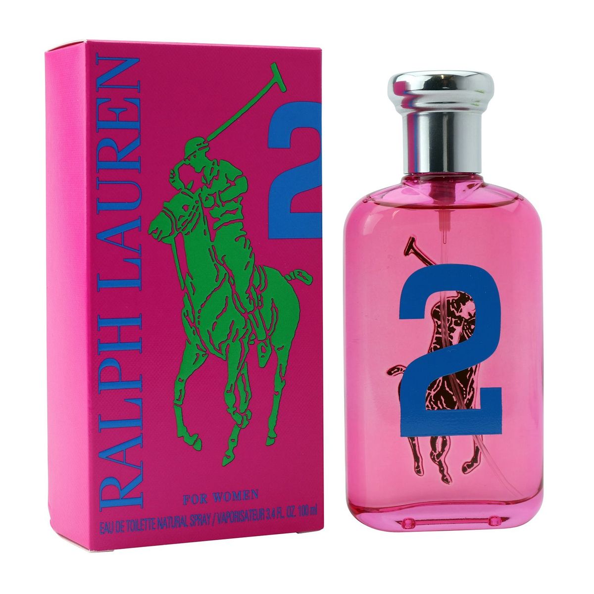 RALPH LAUREN - Perfume Ralph Lauren Big Pony Woman Pink 100 ml Eau de toilette 