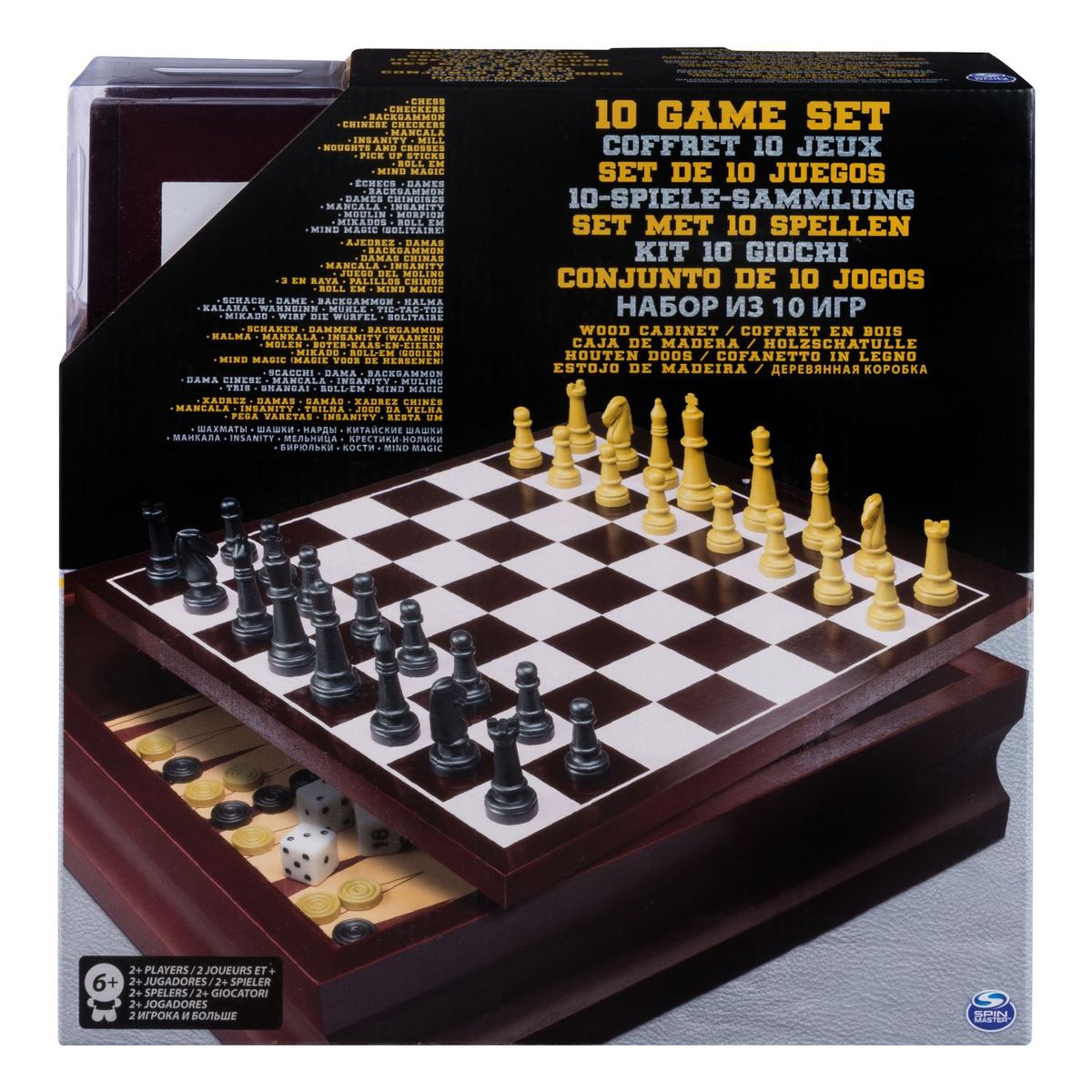 CARDINAL - Juegos de Mesa - Set de 10 Juegos