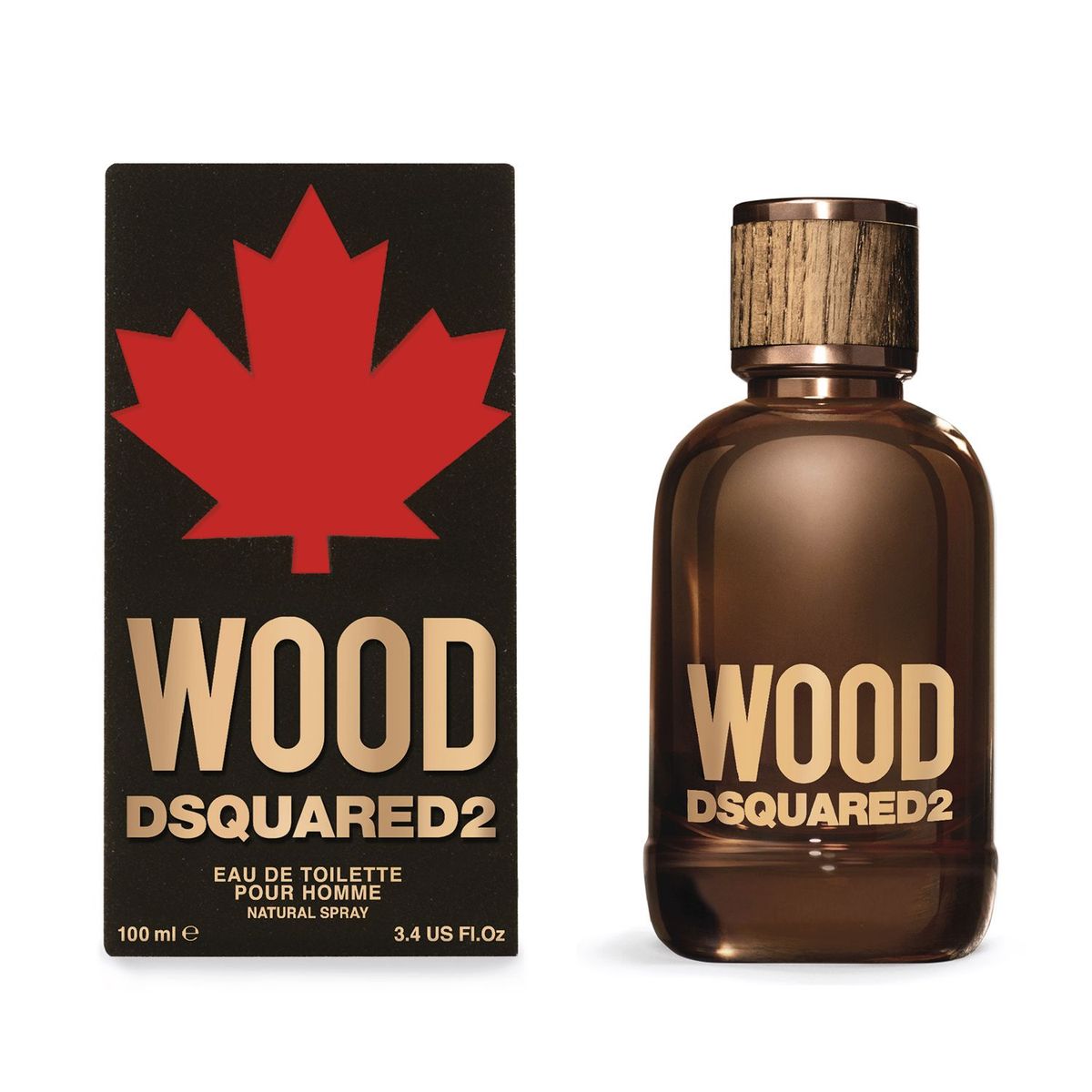 DSQUARED2 - Perfume DSquared2 Wood Pour Hombre 100 ml Eau de toilette 