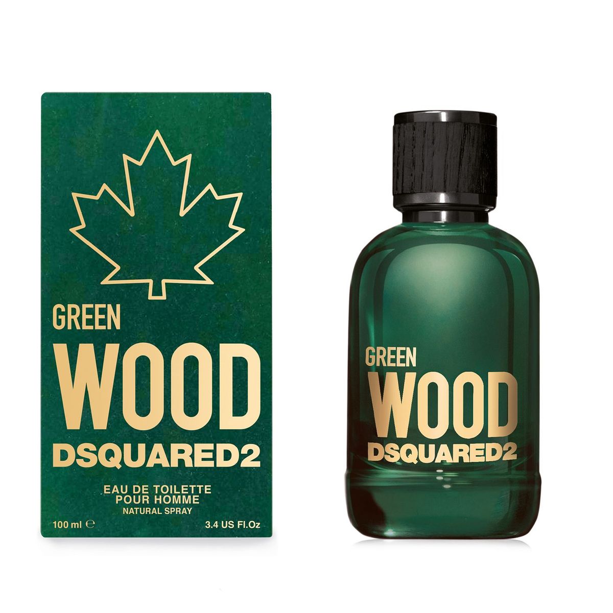 DSQUARED2 - Perfume DSquared2 Green Wood Hombre 100 ml Eau de toilette 