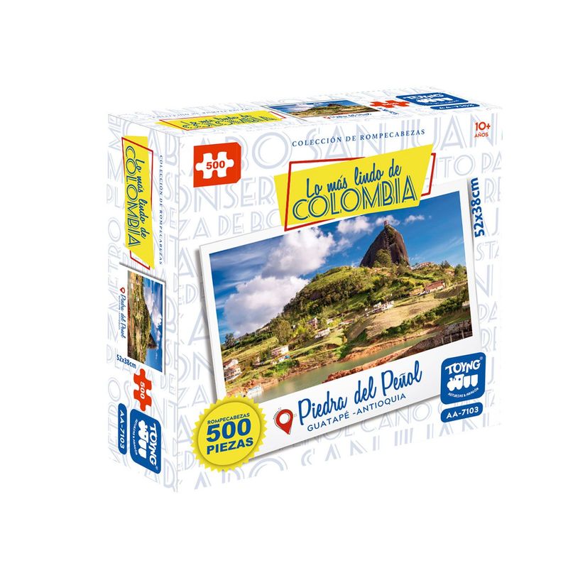 TOYNG - Rompecabezas Toyn G 500 Piezas Piedra del Penol