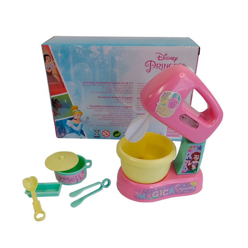 DISNEY - Cocina y Centro de Juego Disney Juguetes Princesa Set de Batidora