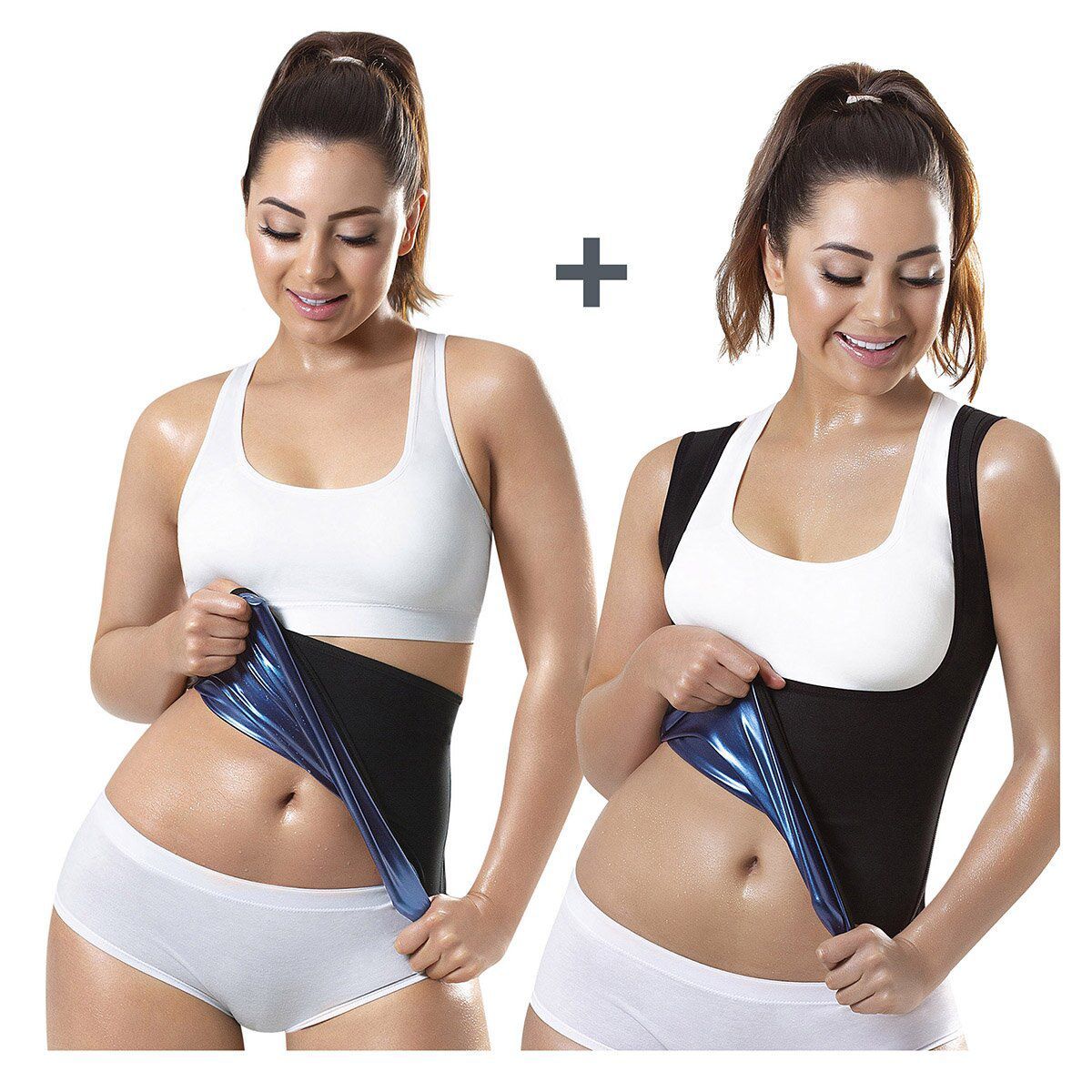 THERMO SHAPERS - Combo: cinturilla dama + chaleco dama osmotex
