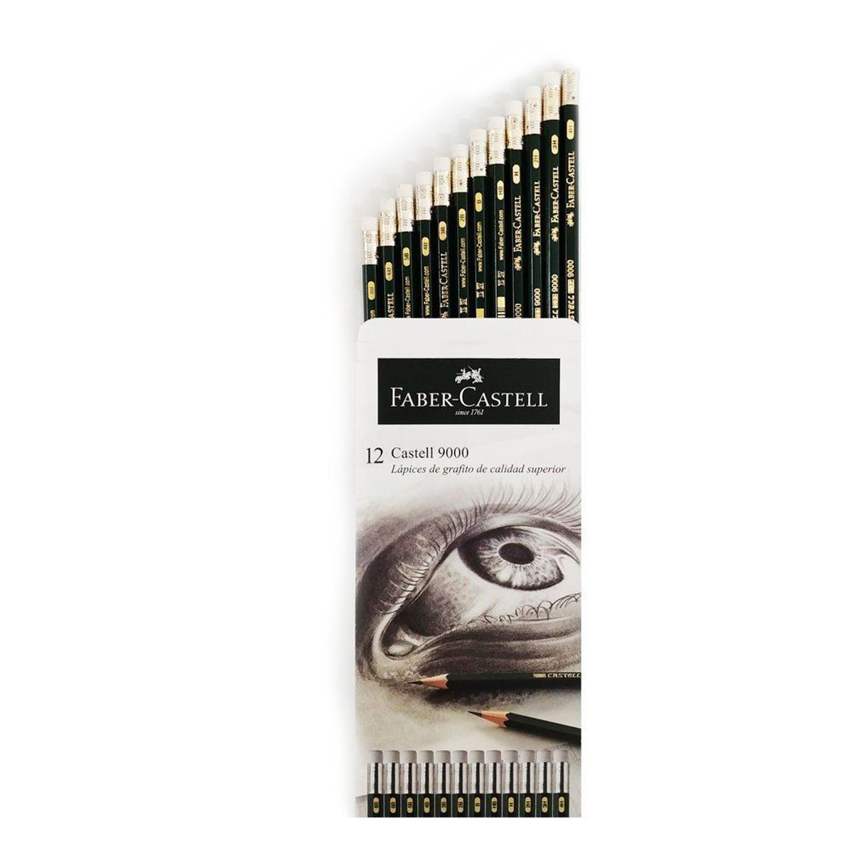 FABER CASTELL - Lápiz faber castell 9000 x 12 uds.