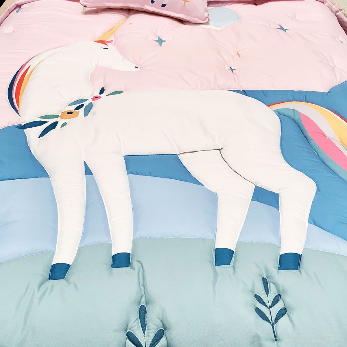 MY HOME STORE - Edredón Infantil Polialgodón Unicornio