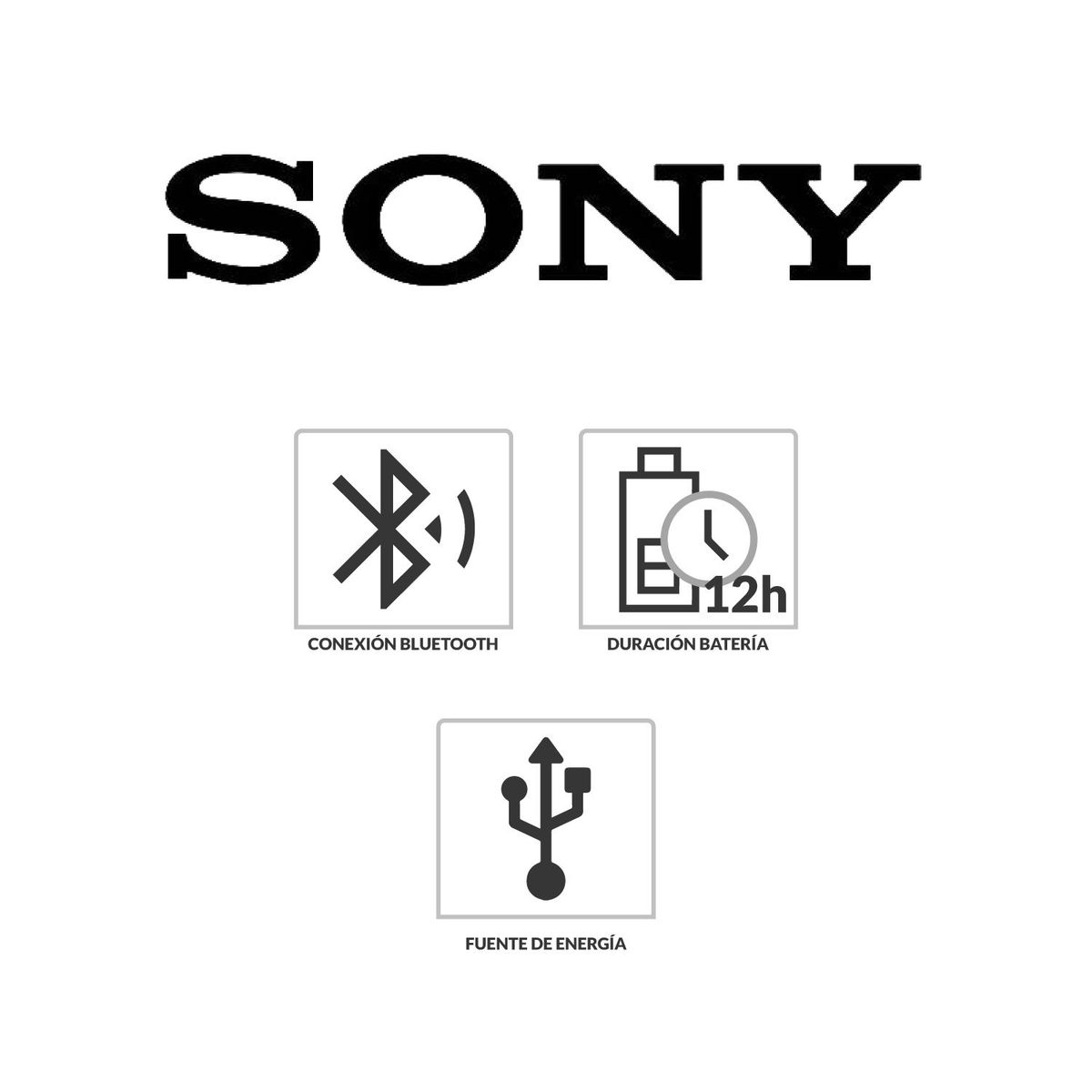 SONY - Parlante Portátil Sony Extra Bass con Bluetooth SRS-XB23