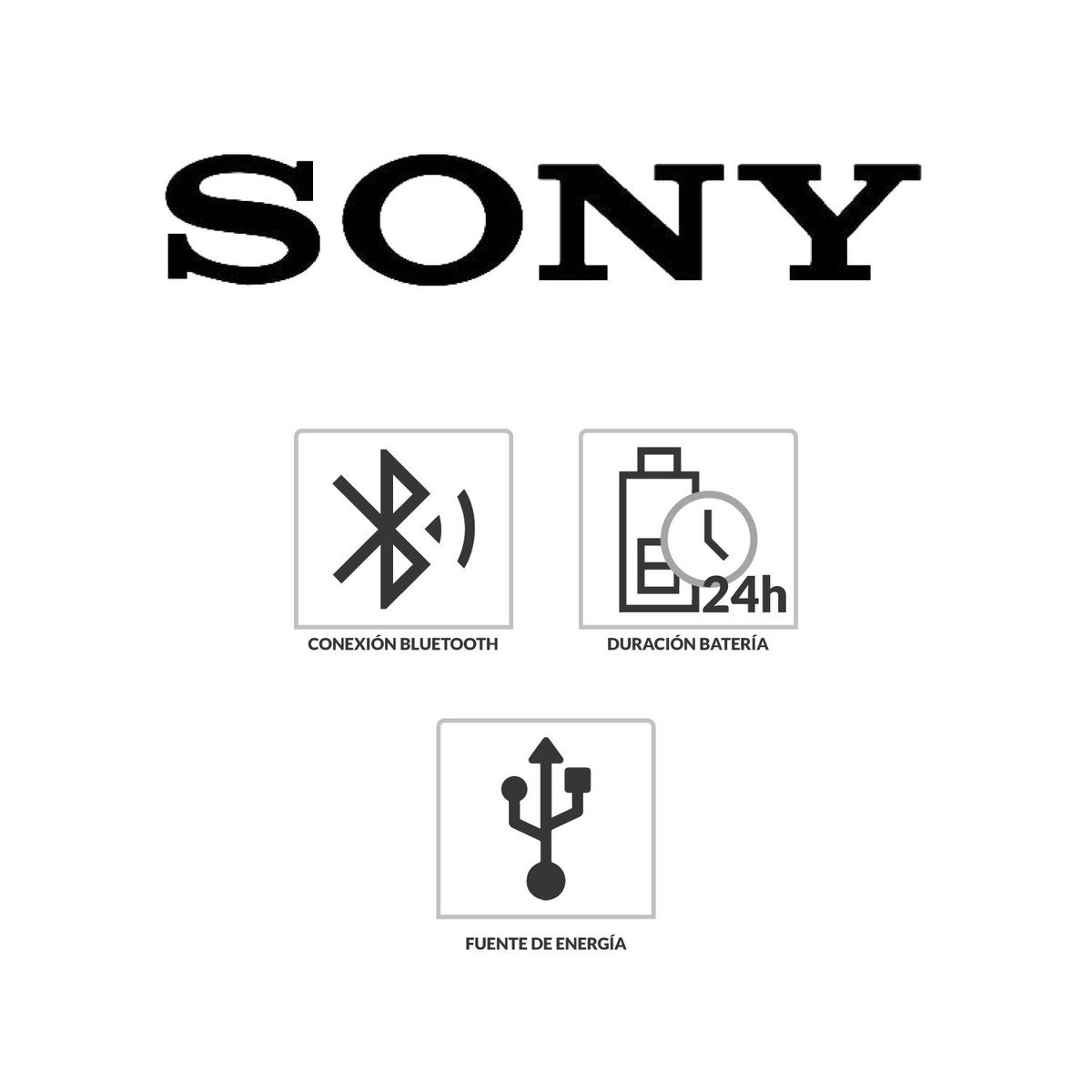 SONY - Parlante Portátil Sony Extra Bass con Bluetooth SRS-XB33