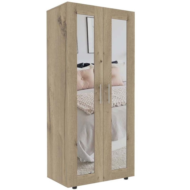 RTA DESIGN - Closet Moderno en Aglomerado MDP 2 Puertas  180 x 80 x 48 cm RTA Design  - Mueble