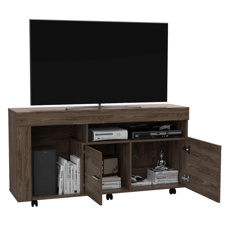 RTA DESIGN - Mueble de Televisión Moderno de 1362 x 70 x 378 cm  para Televisores de Hasta 46 Pulgadas, RTA Muebles