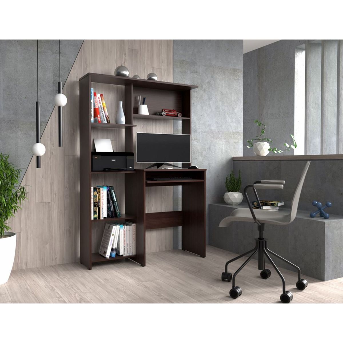 INVAL - Biblioteca  Moderna  160 x 60 x 25 cm  Inval 