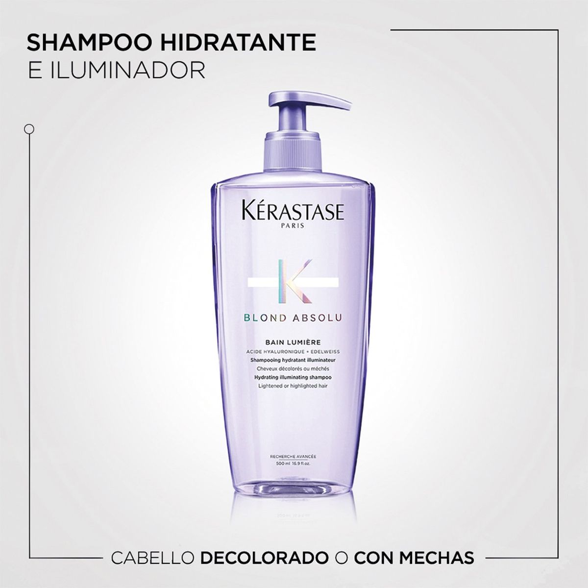 KERASTASE - Shampoo Kérastase Blond Absolu Lumière Cuidado Cabello Rubio 500ml