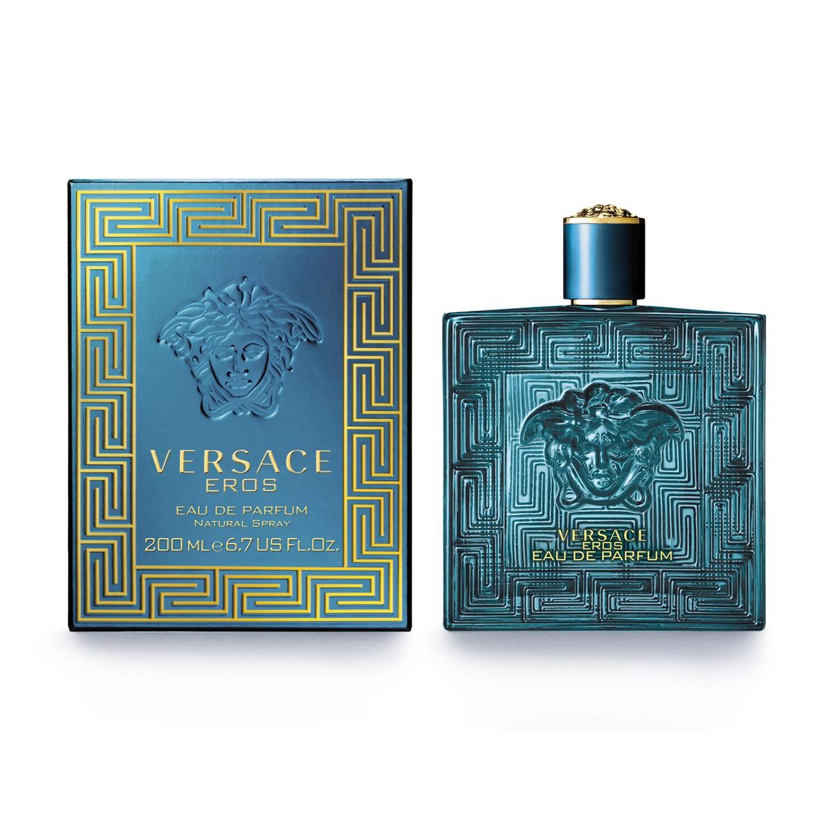 VERSACE - Perfume Versace Eros Hombre 200 ml Eau de parfum 