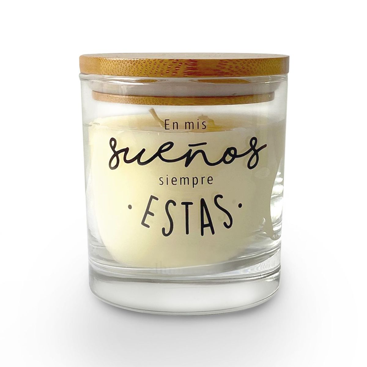 ILUMINATA - Vela Vaso 33 Lichi Rosas Marfil Tap