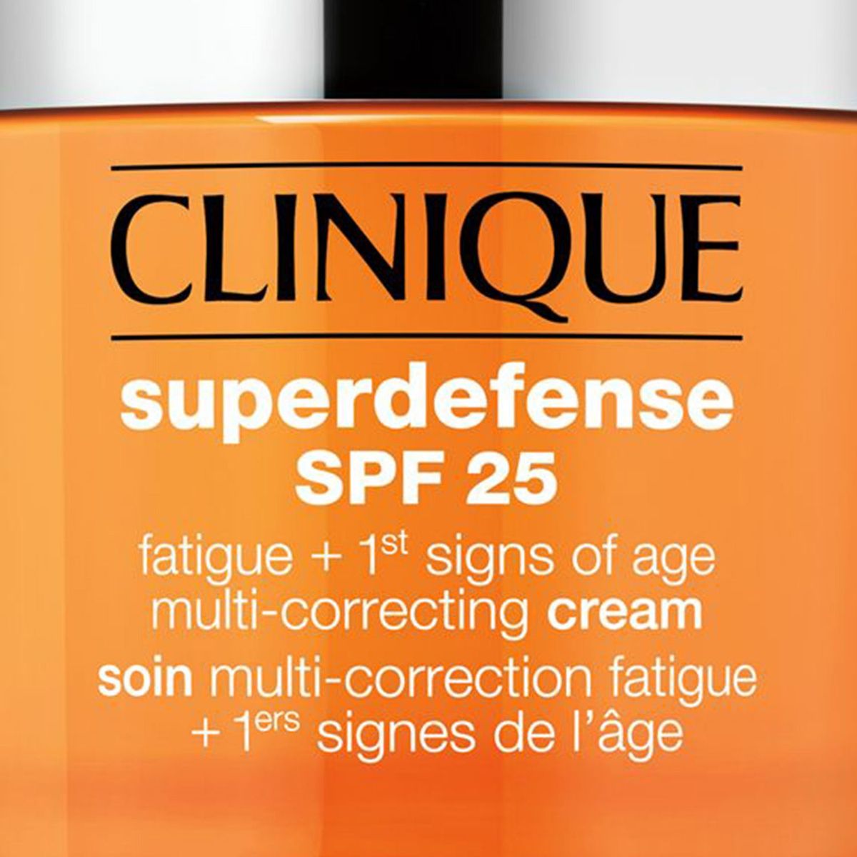 CLINIQUE - Crema hidratante Clinique Superdefense SPF 25 Fatigue + 1st Signs Of Age Multi-Correcting Cream. Piel Mixta ¿ Grasa 50 ml