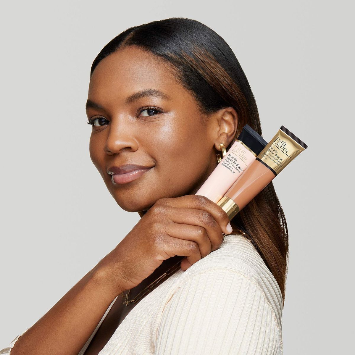 ESTEE LAUDER - Primer facial Estee Lauder Futurist Aqua Brilliance Watery Glow Primer 40 ml