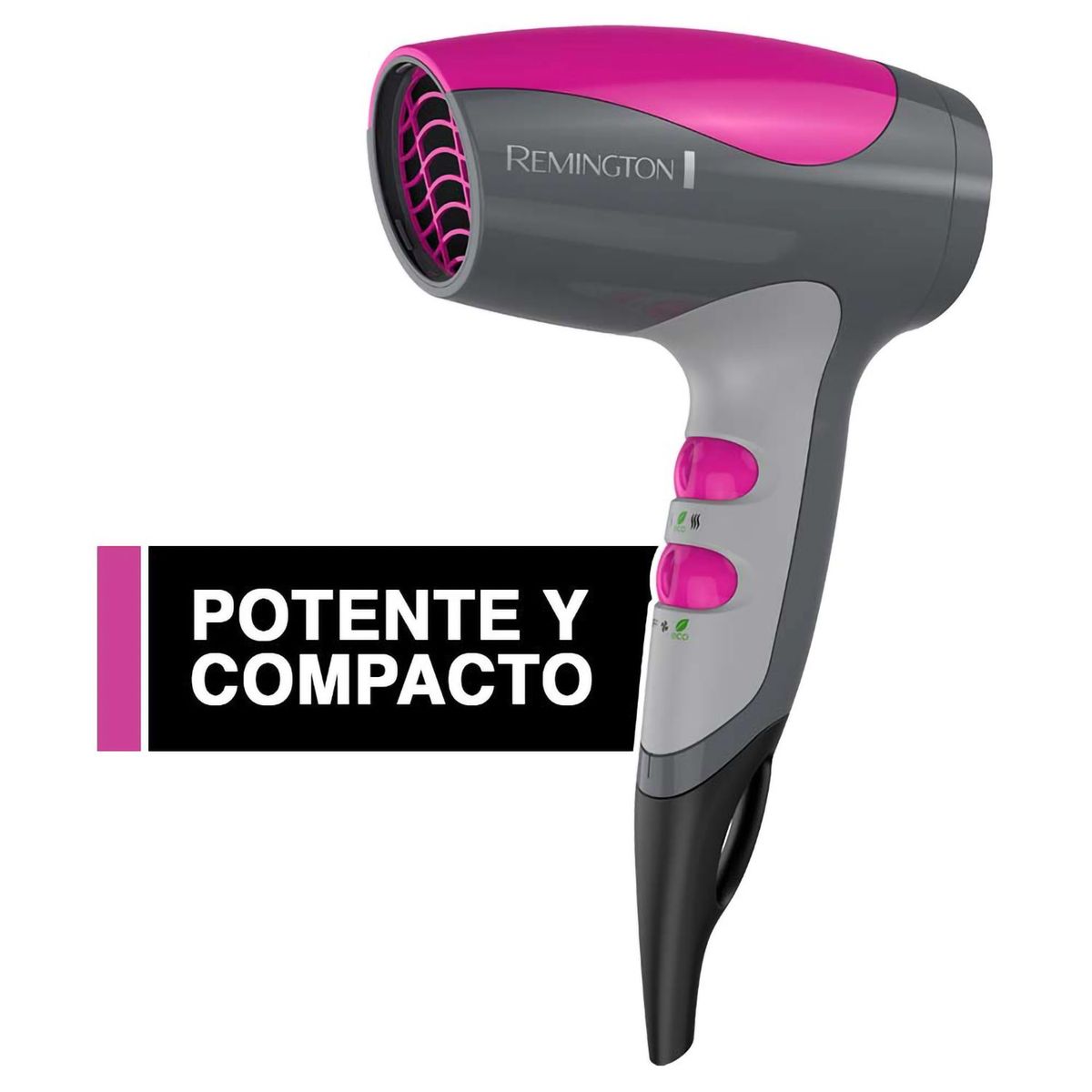 REMINGTON - Secador de Cabello Remington 1875W Ideal para Viaje, D5000