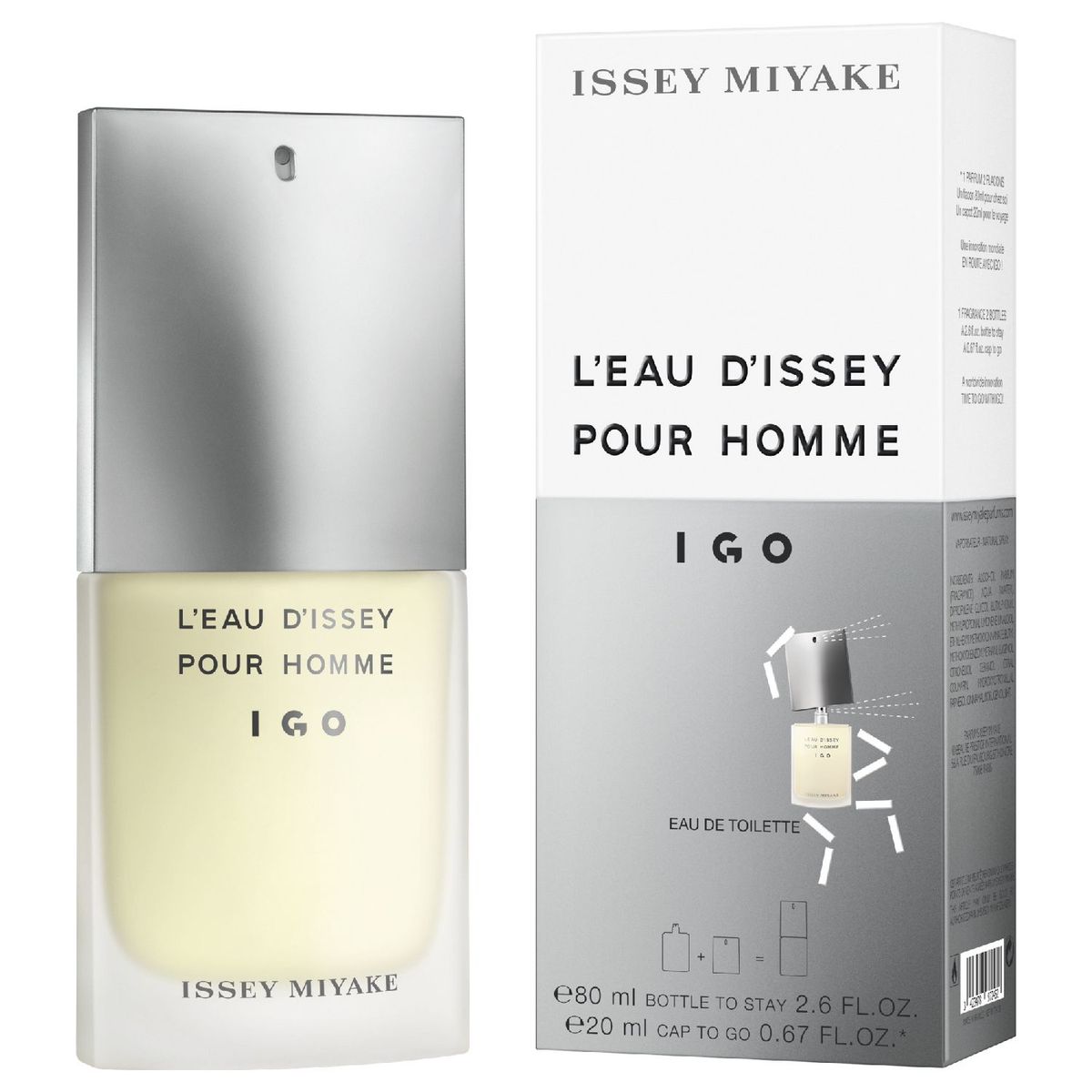 ISSEY MIYAKE - Perfume Issey Miyake IGO L'Eau d'Issey pour Homme Vaporizador Hombre 100 ml EDT