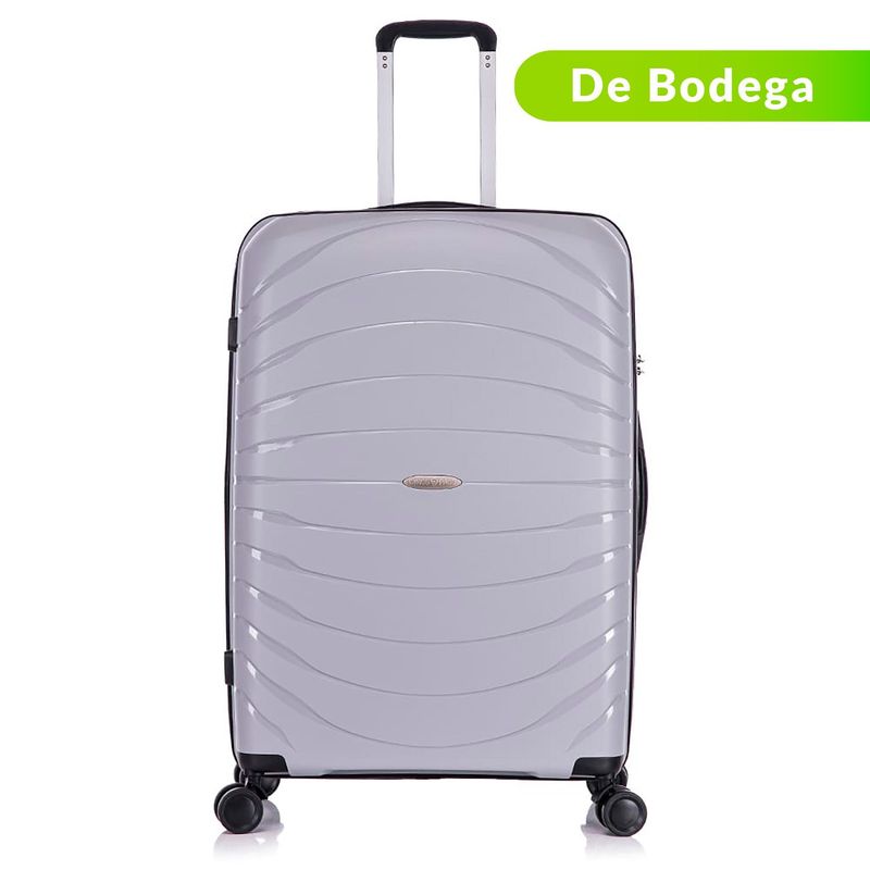 SWISSPASS - Maleta de Viaje Swisspass Rígida Mediana Ruedas 360 y Candado TSA
