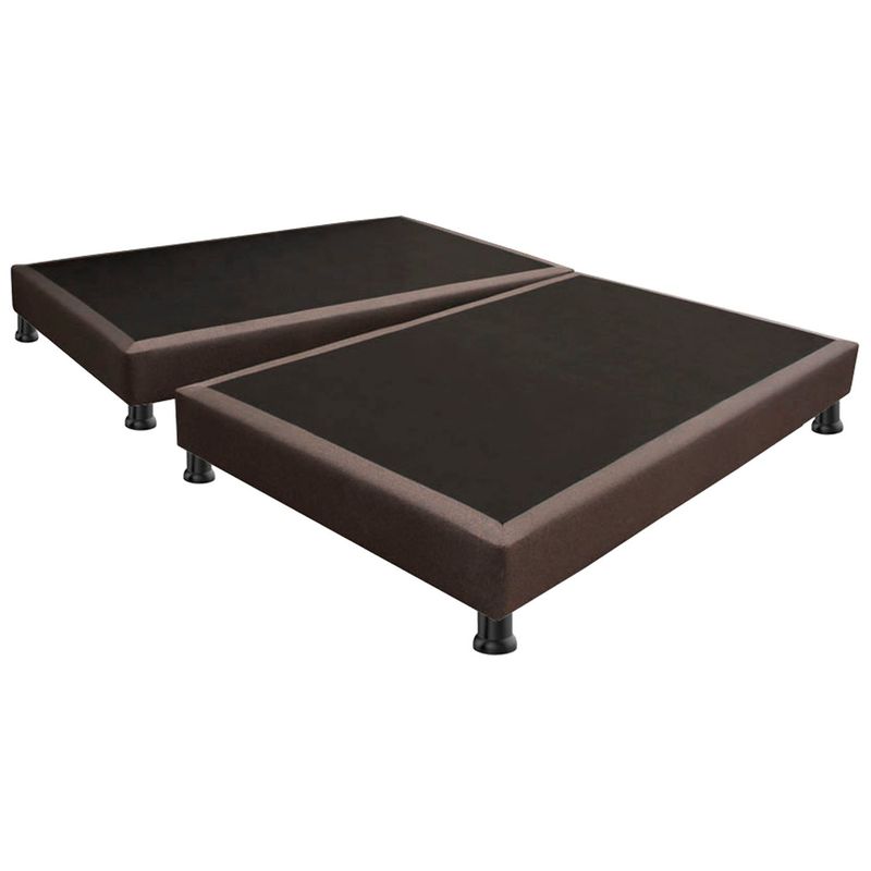 DORMILANDIA - Base Cama Dividida Tamaño Doble en Madera, 140 x 190 cm Dormilandia
